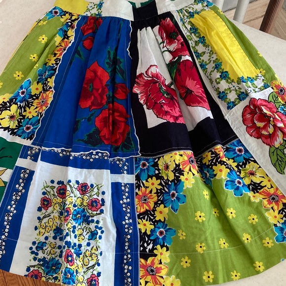 Carnation Lily Lily Rose Dresses & Skirts - Boho Retro Floral A-Line Skirt